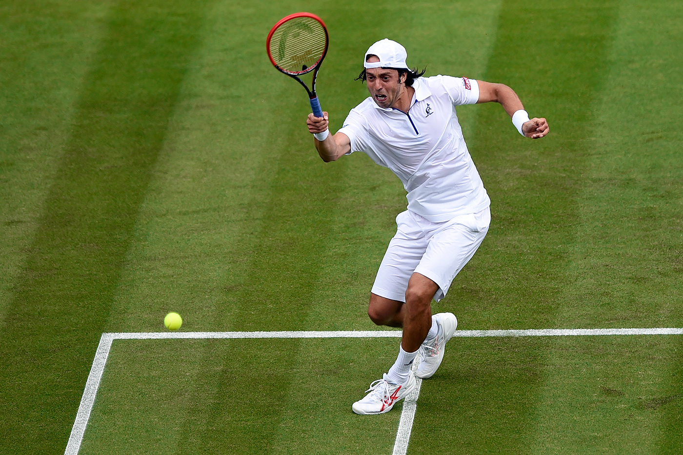 Day Two Gentlemen's Action on No.1 Court - The Championships, Wimbledon ...