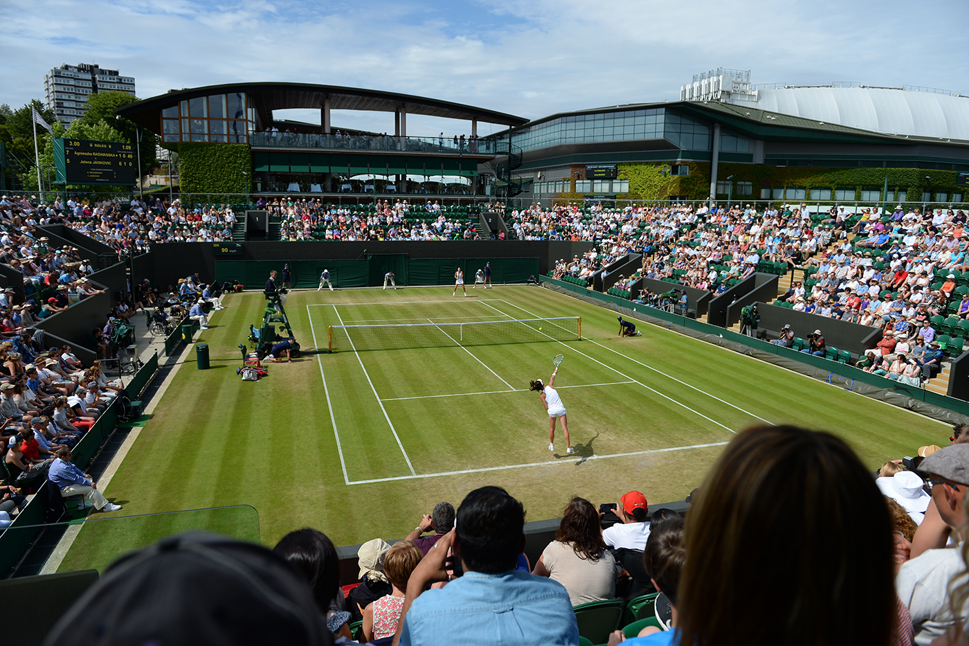 Ladies' Fourth Round Action On Day Seven - The Championships, Wimbledon ...