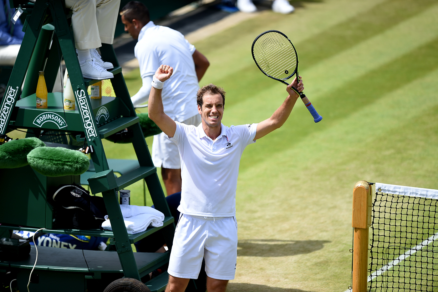 Теннис уимблдон мужчины. Ришар Гаске теннис. Gasquet теннис.