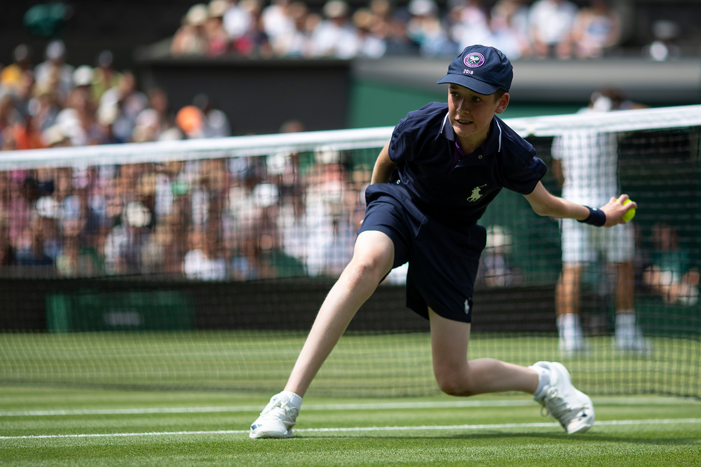 Front Row Seat: Ball Boys And Girls At Wimbledon - The Championships ...