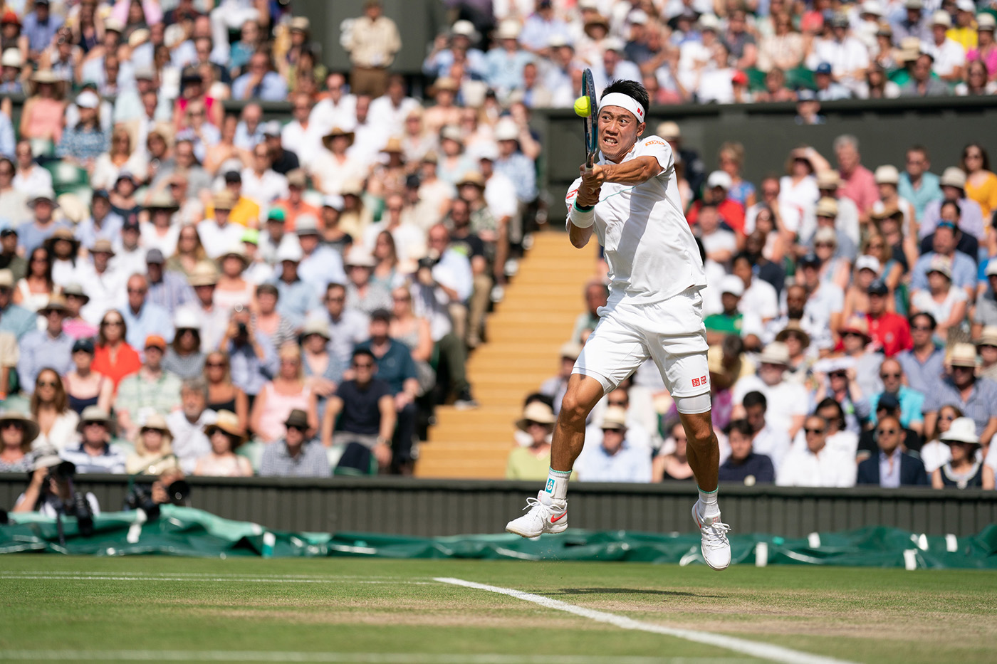 Federer in Four Over Nishikori - The Championships, Wimbledon ...