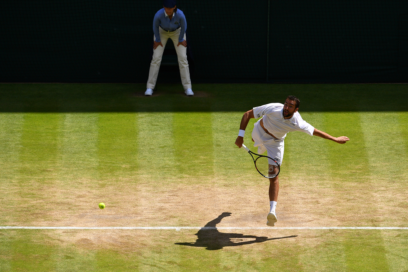 Gentlemen's Quarter-Finals: Federer vs Cilic - The Championships ...