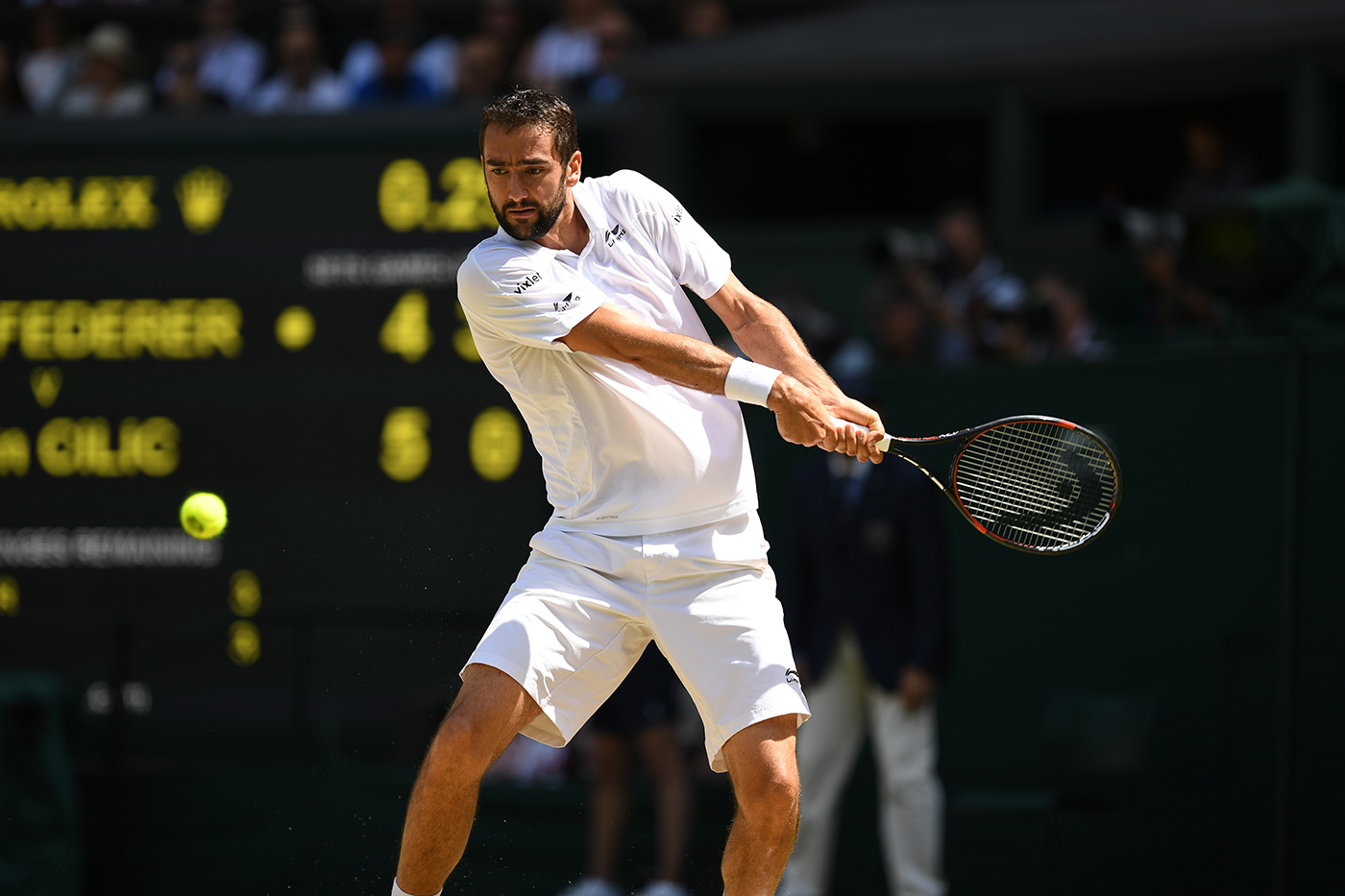 Gentlemen's Quarter-Finals: Federer Vs Cilic - The Championships ...