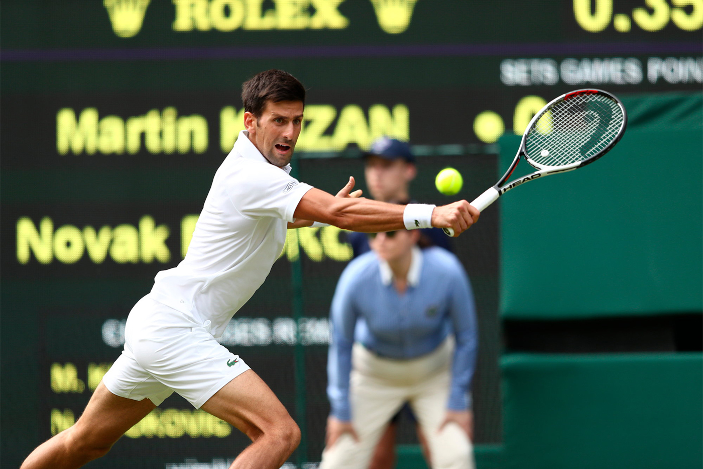 Centre Court Action - Day 2 - The Championships, Wimbledon - Official ...