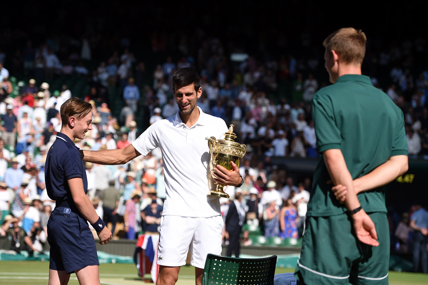 Novak Djokovic Gentlemen's Singles Champion - The Championships ...