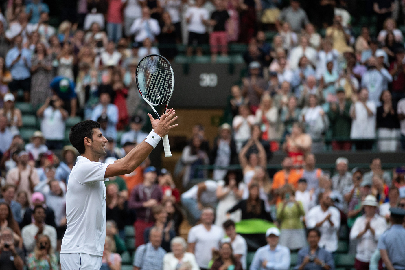 The Joy Of Victory On Manic Monday - The Championships, Wimbledon 