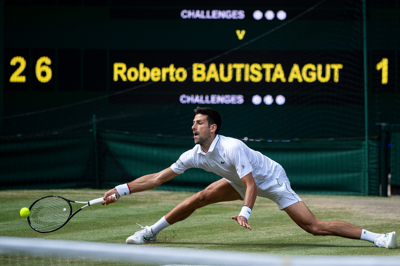 Deja Vu Djokovic Into Finals Over Bautista Agut The Championships