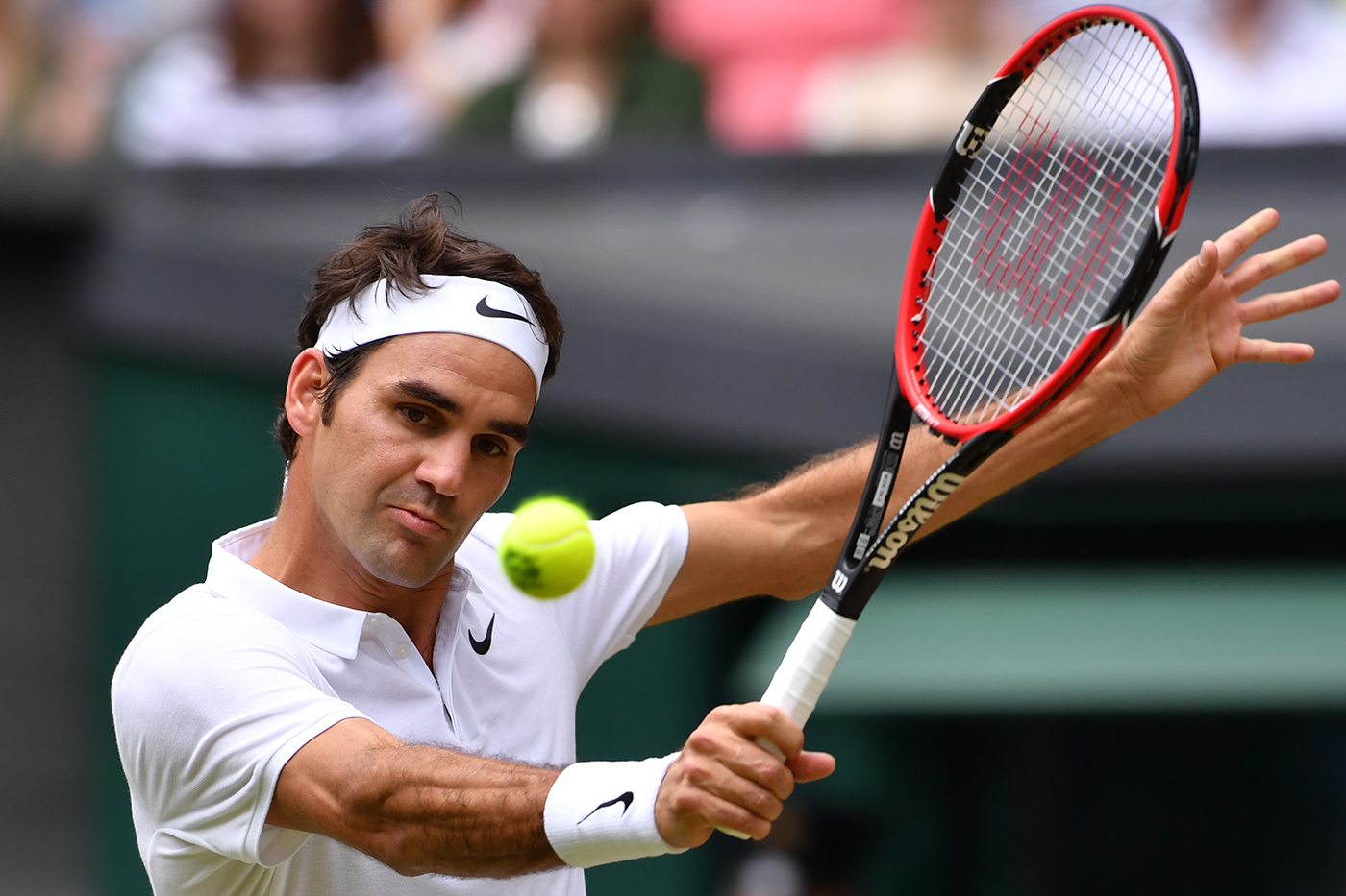 Gentlemen's singles action: Day 7 - The Championships, Wimbledon ...