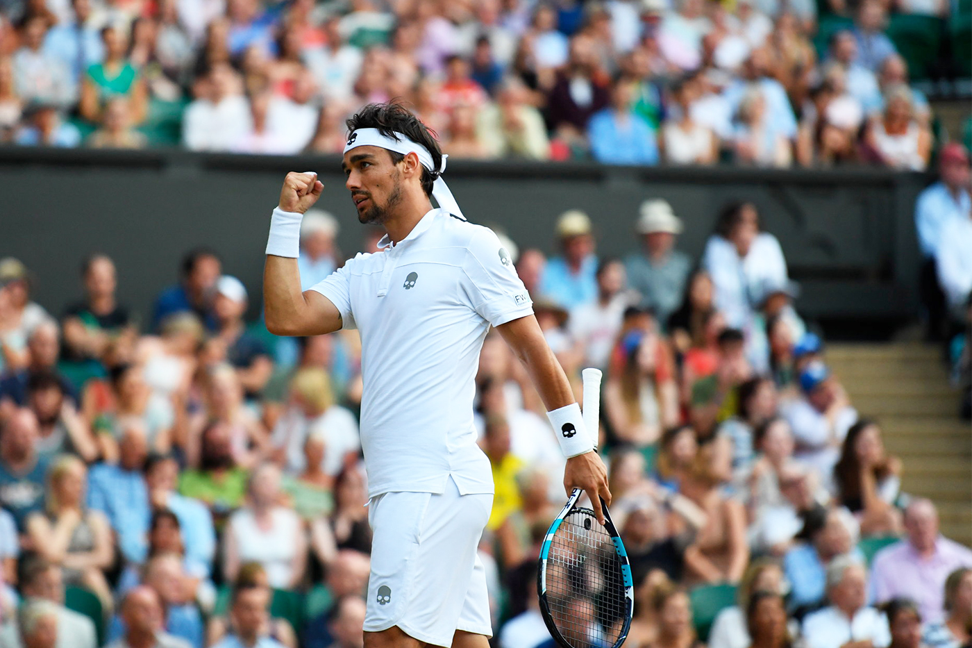 Victory For Andy - Murray Vs. Fognini - The Championships, Wimbledon ...