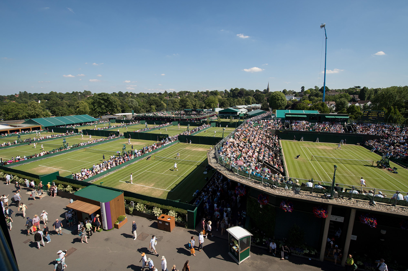 Second Round Action On Day 3 - The Championships, Wimbledon - Official ...