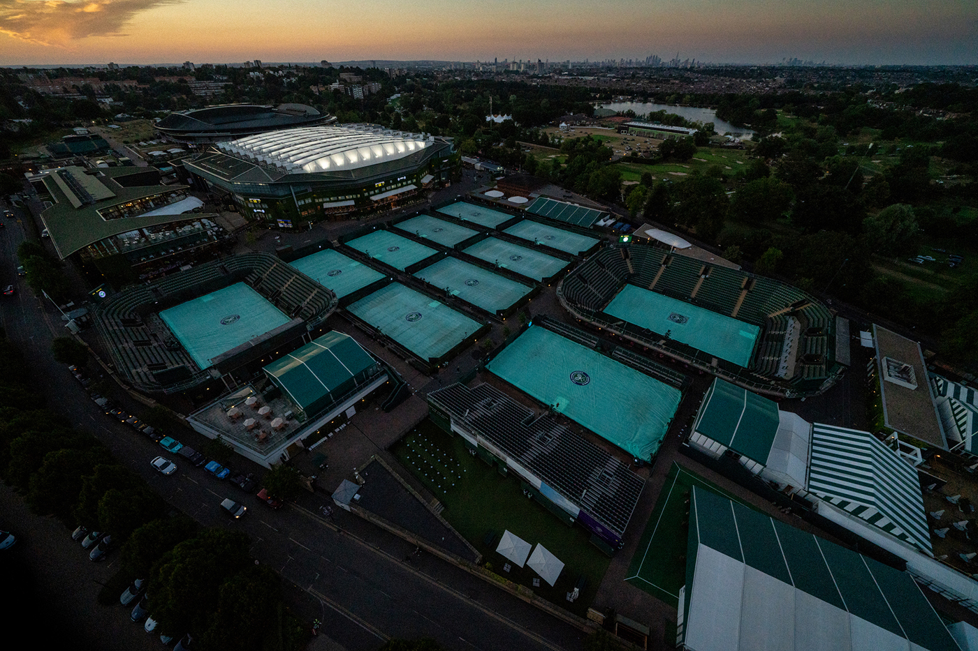 A Bird's Eye View Of The Championships 2018 At Wimbledon - The ...