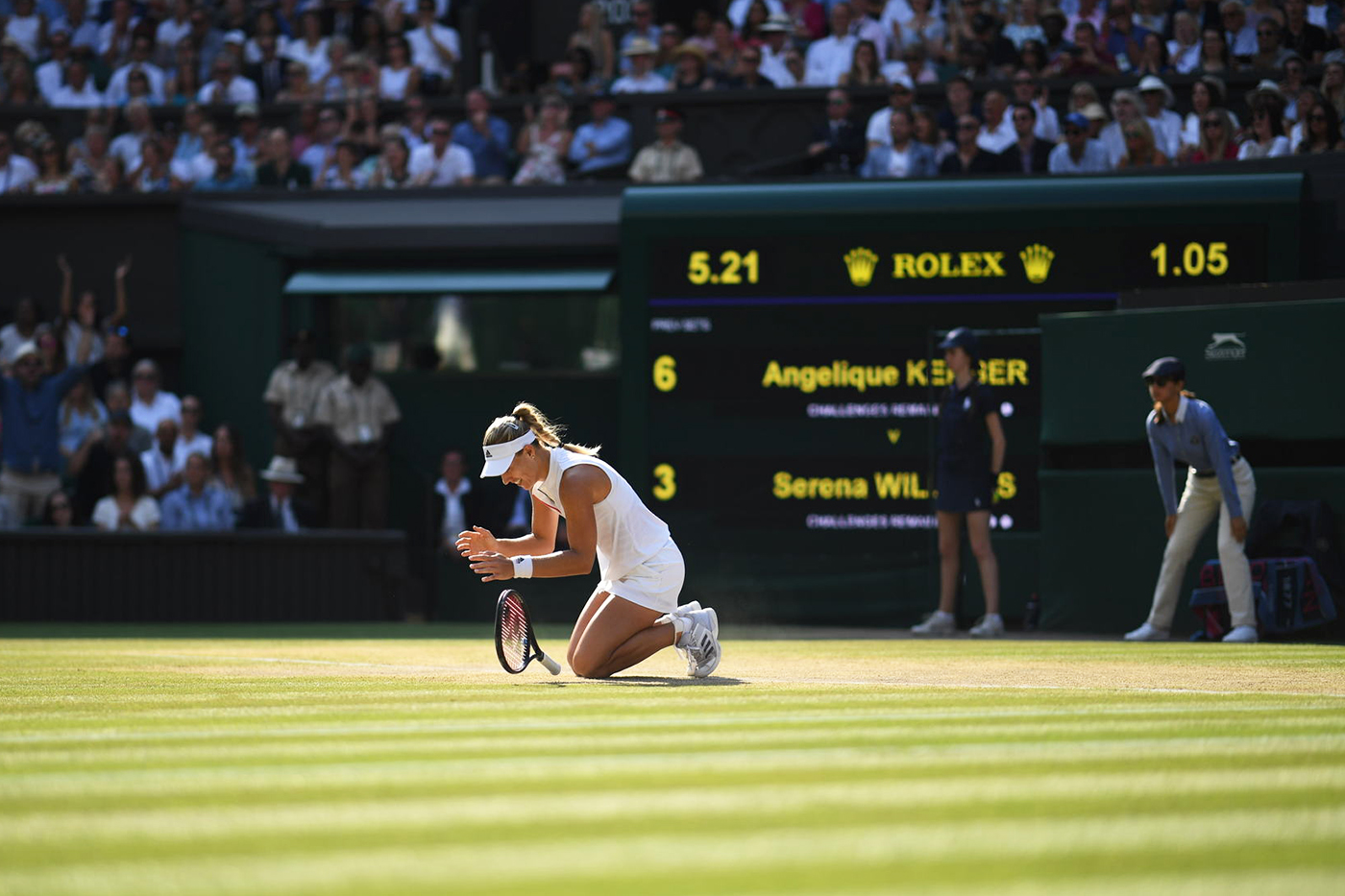 Ladies' Singles Final: Angelique Kerber Over Serena Williams - The ...