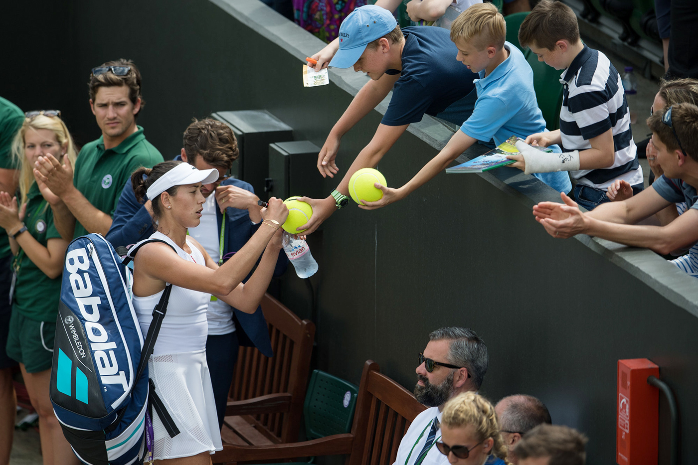 Fourth Round Battle - Muguruza Vs. Kerber - The Championships ...