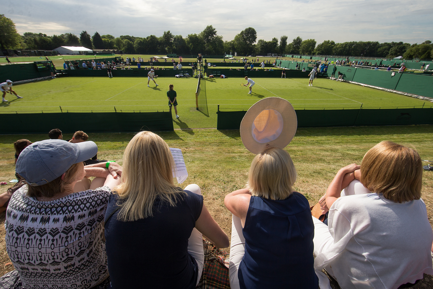 Qualifying Begins Day 1 Action The Championships, Wimbledon