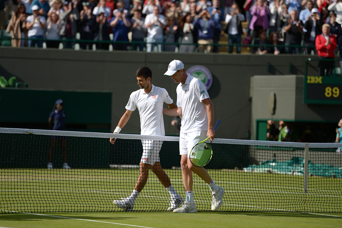 Defending Champ Upset: Querrey Defeats Djokovic - The Championships ...