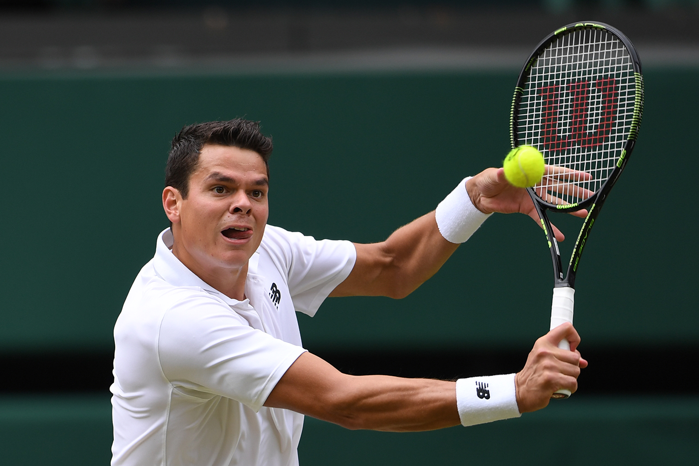 Gentlemen's Semi-final: Raonic Defeats Federer - The Championships ...