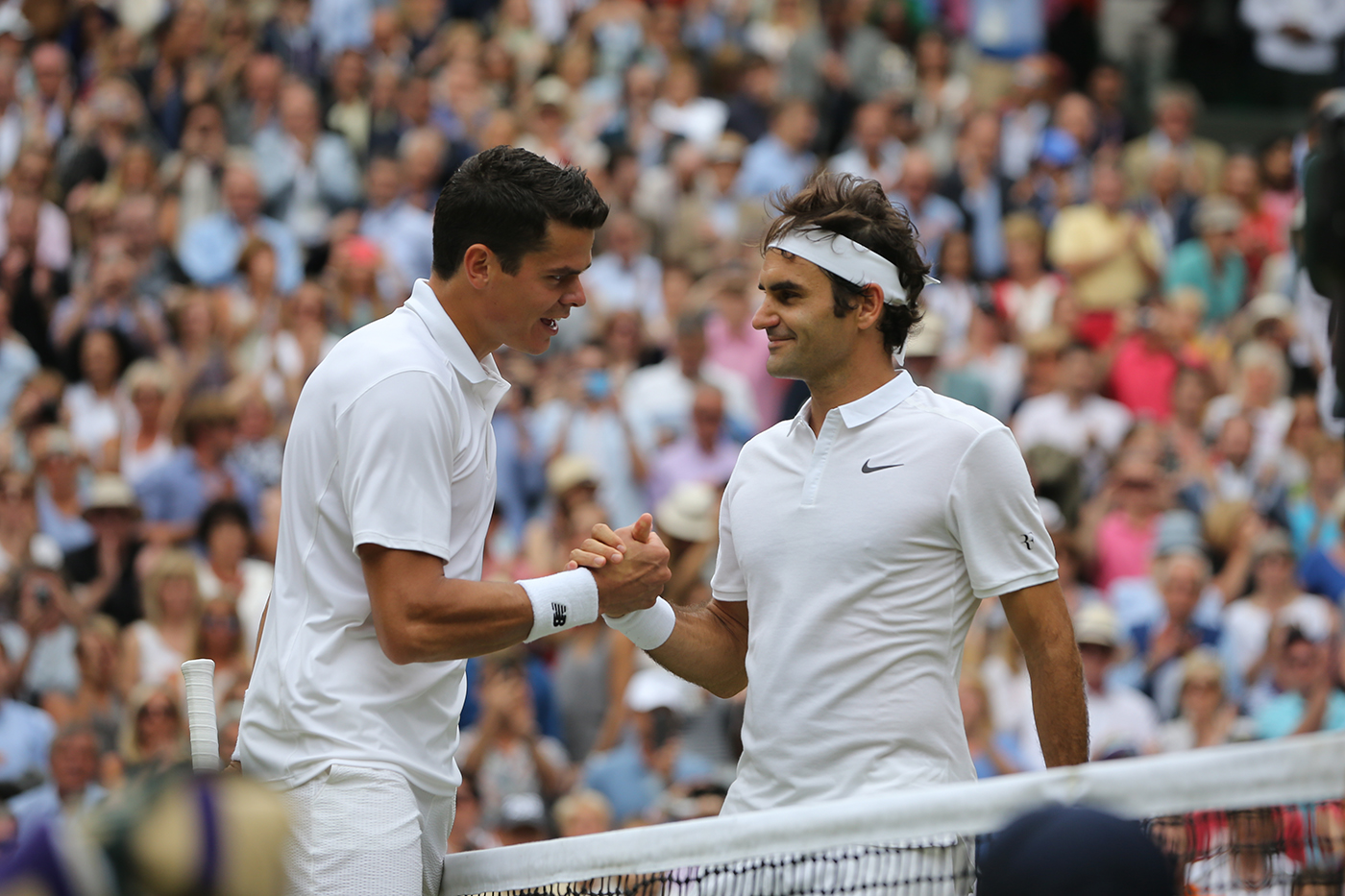 Gentlemen's Semi-final: Raonic Defeats Federer - The Championships ...