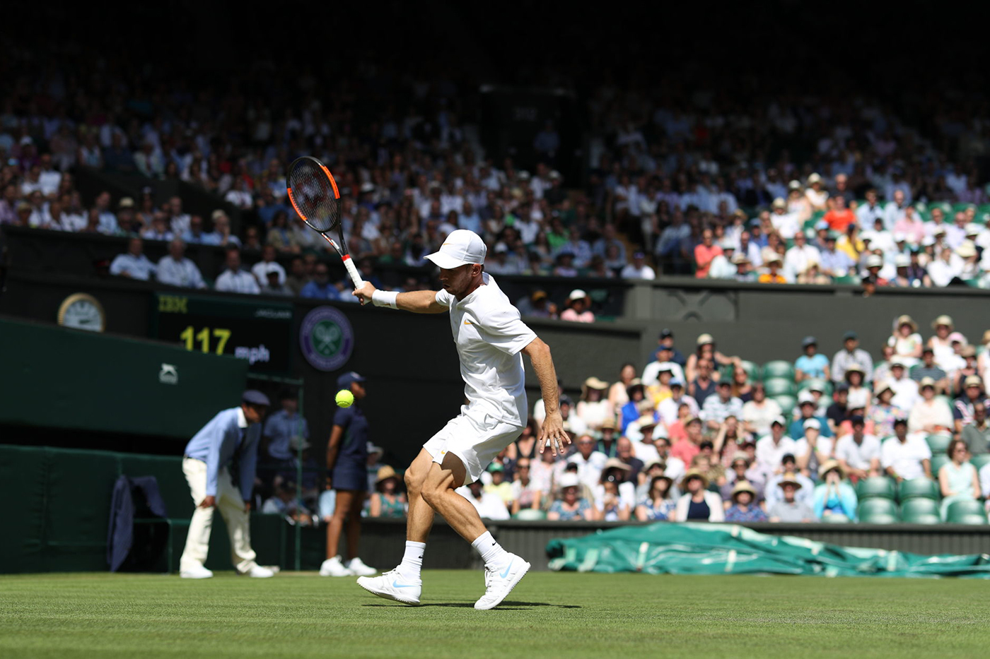 Centre Court Action - Day 2 - The Championships, Wimbledon - Official ...